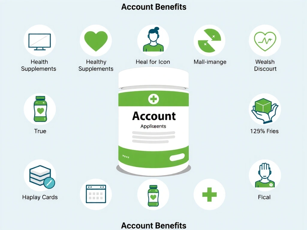 Account registration benefits illustration